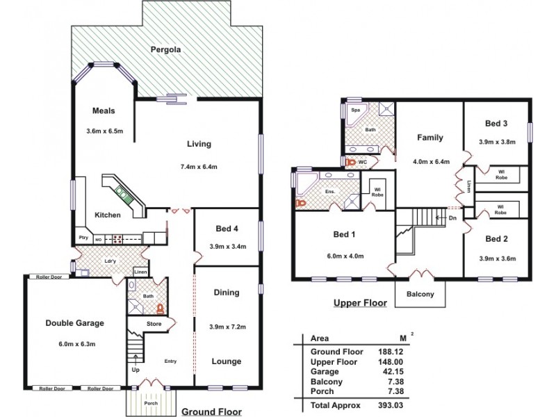 3 Greaves Court, Evanston Park SA 5116 Floorplan