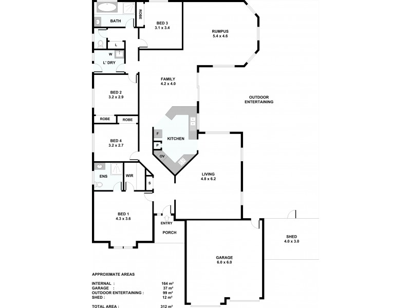 3 Eagle Court, Hewett SA 5118 Floorplan