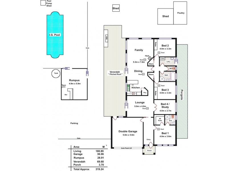 3 Compass Court, Hewett SA 5118 Floorplan