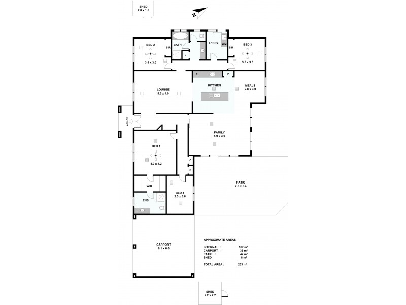 83 Kingfisher Drive, Hewett SA 5118 Floorplan