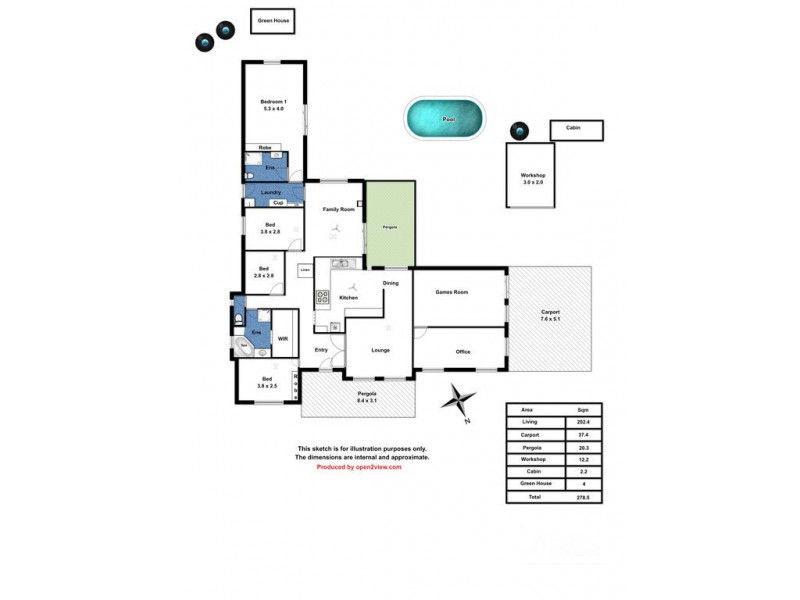 11 Ward Belt Road, Gawler Belt SA 5118 Floorplan