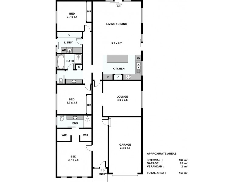Lot 25 Trestrail Circuit, Williamstown SA 5351 Floorplan