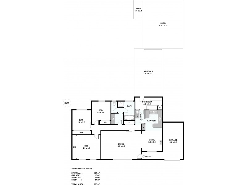 16 Britton Street, Gawler West SA 5118 Floorplan