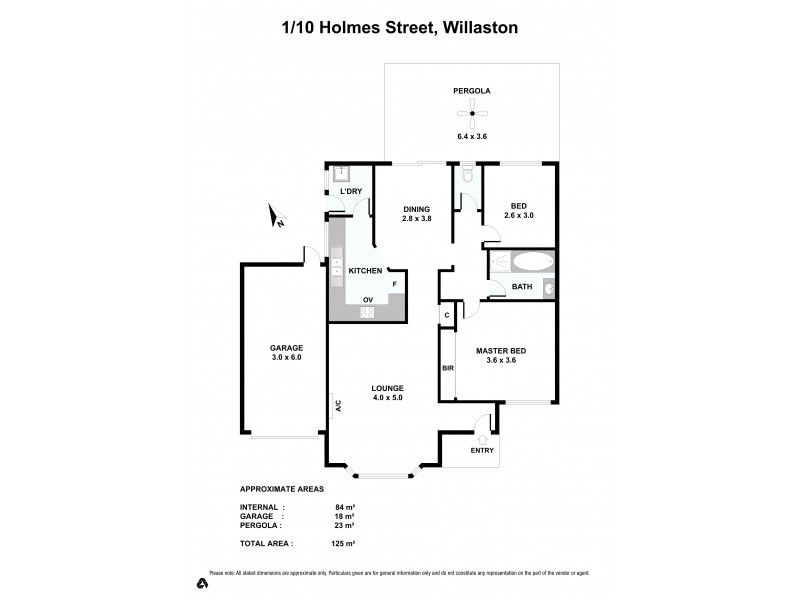 1/10 Holmes Street, Willaston SA 5118 Floorplan