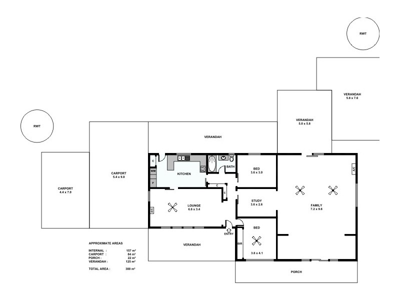 806 Mudla Wirra Road, Wasleys SA 5400 Floorplan