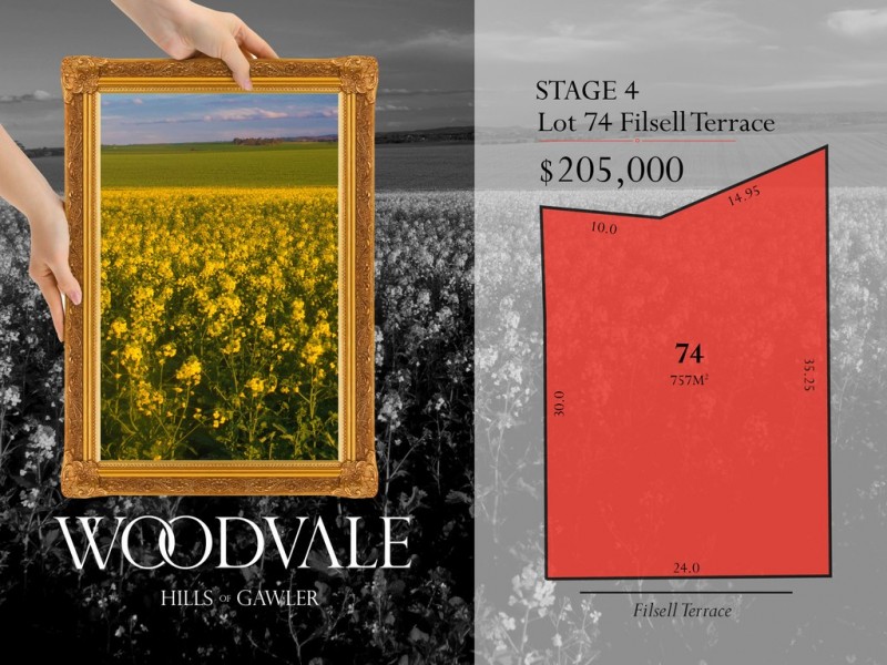 Lot 74 Filsell Terrace, Gawler South SA 5118
