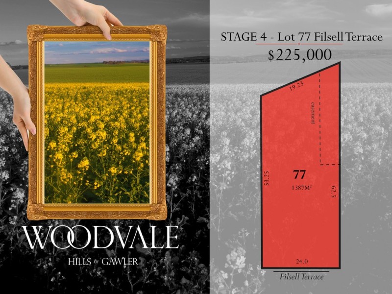 Lot 77 Filsell Terrace, Gawler South SA 5118