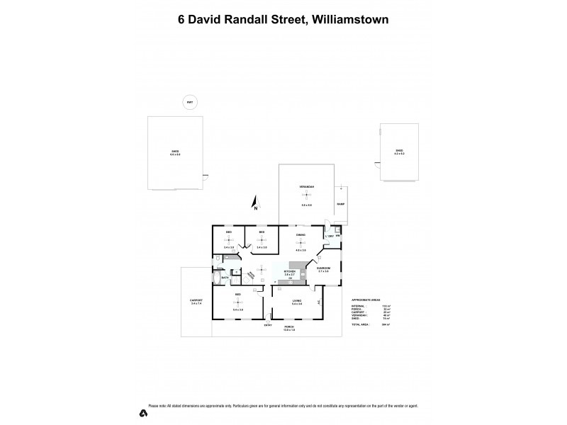 6 David Randall Street, Williamstown SA 5351 Floorplan