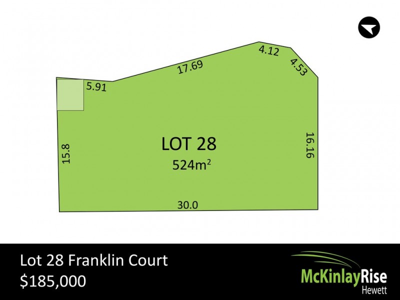 Lot 28 Franklin Court, Hewett SA 5118