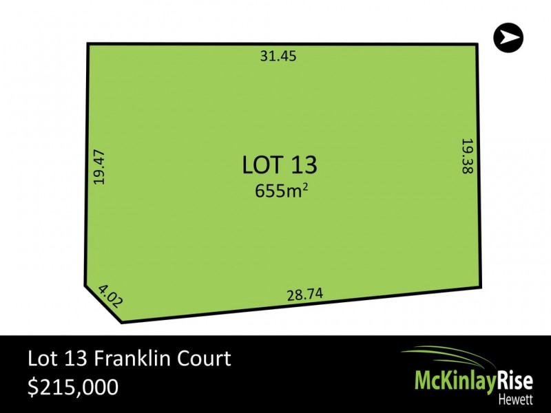 Lot 13 Stuart Street, Hewett SA 5118