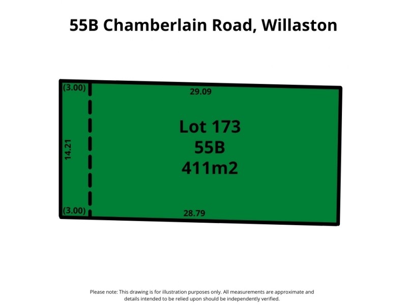 55B Chamberlain Road, Willaston SA 5118 Floorplan