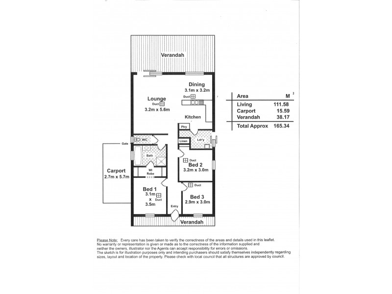 5 Netherby Avenue, Evanston Park SA 5116 Floorplan