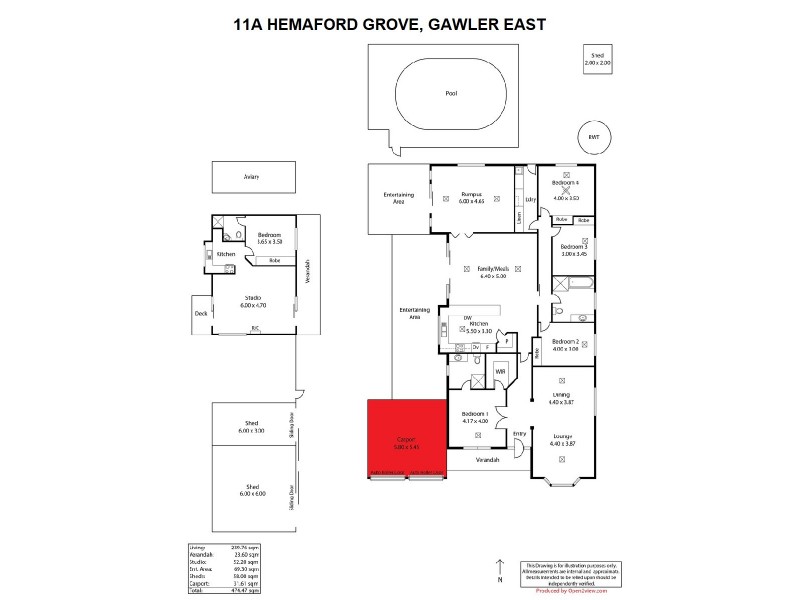 11A Hemaford Grove, Gawler East SA 5118 Floorplan