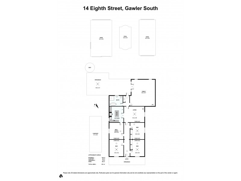 14 Eighth Street, Gawler South SA 5118 Floorplan