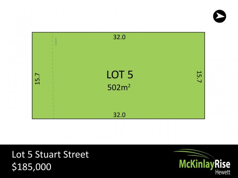 Lot 5 Stuart Street, Hewett SA 5118