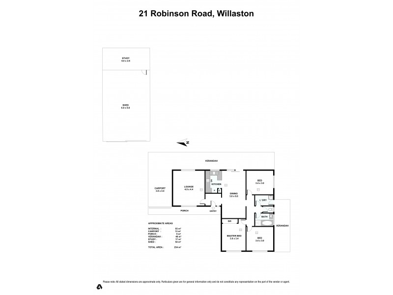 21 Robinson Road, Willaston SA 5118 Floorplan