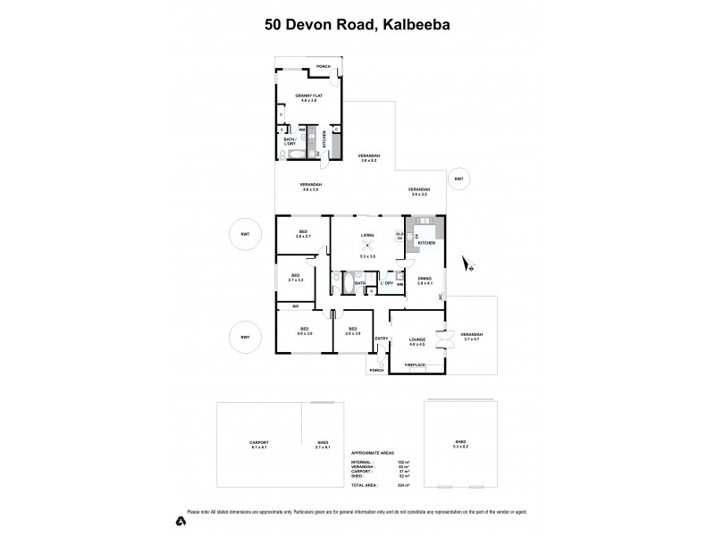 50 Devon Road, Kalbeeba SA 5118 Floorplan
