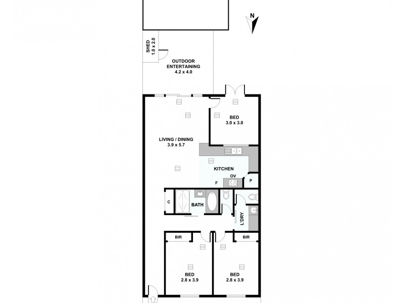 16 Rollings Way, Blakeview SA 5114 Floorplan