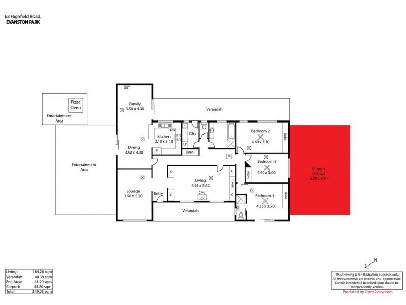 68 Highfield Road, One Tree Hill SA 5114 Floorplan