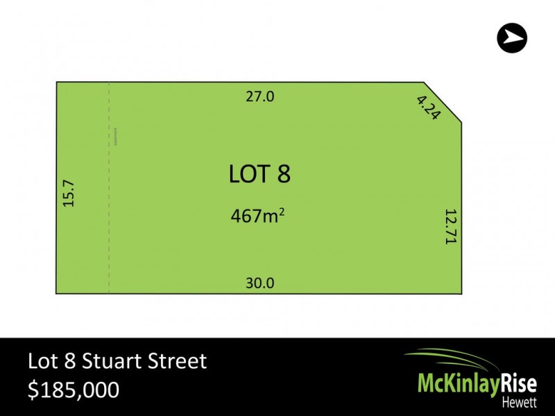Lot 8 Stuart Street, Hewett SA 5118