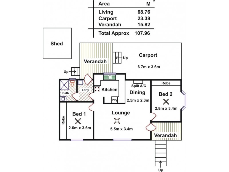 151 Casurina Crescent, Hillier SA 5116 Floorplan
