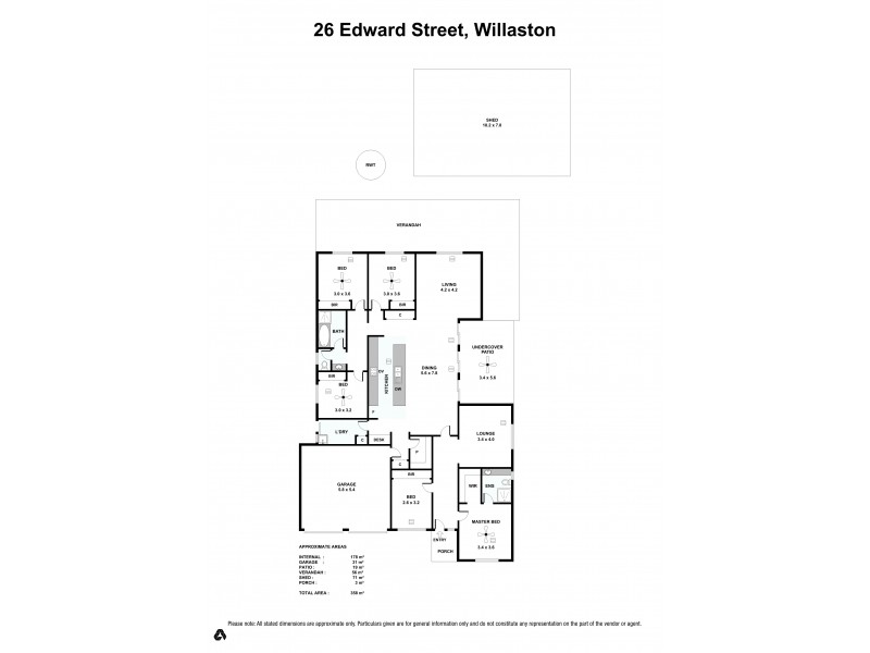 26 Edward Street, Willaston SA 5118 Floorplan