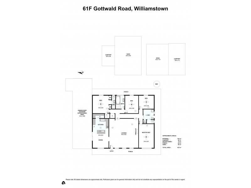 61F Gottwald Road, Williamstown SA 5351 Floorplan