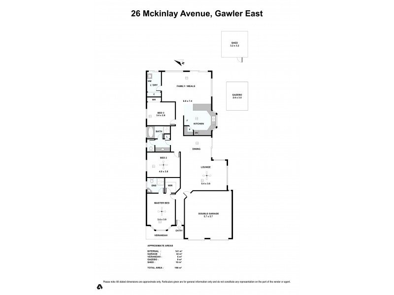 26 Mckinlay Avenue, Gawler East SA 5118 Floorplan