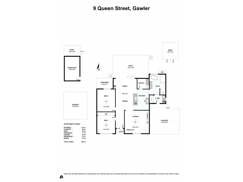 9 Queen Street, Gawler SA 5118 Floorplan