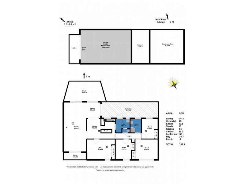 1714 Barabba Road, Barabba SA 5460 Floorplan
