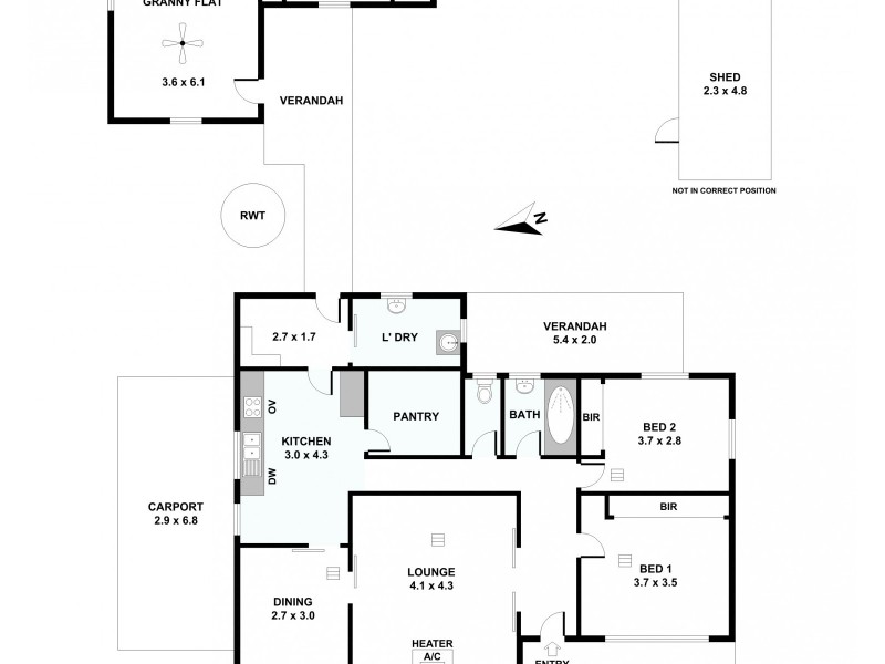 43 Lyndoch Road, Gawler East SA 5118 Floorplan