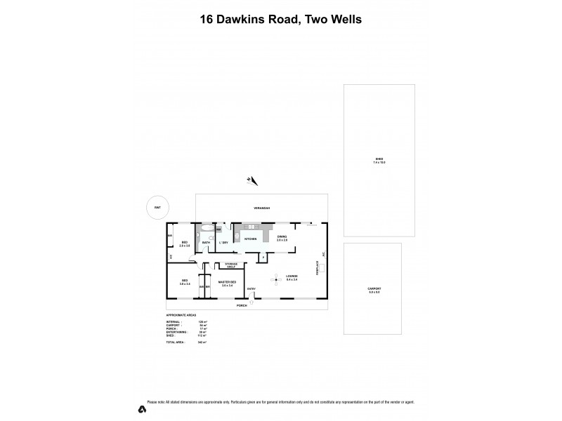 16 Dawkins Road, Two Wells SA 5501 Floorplan