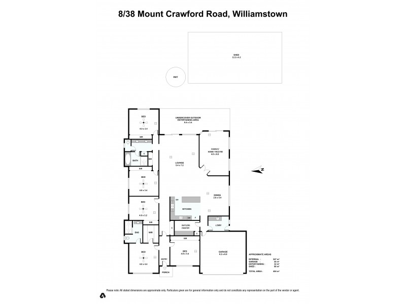 8/38 Mount Crawford Road, Williamstown SA 5351 Floorplan