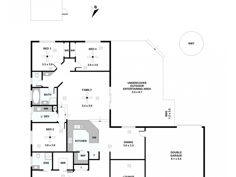 2 Osprey Parade, Hewett SA 5118 Floorplan