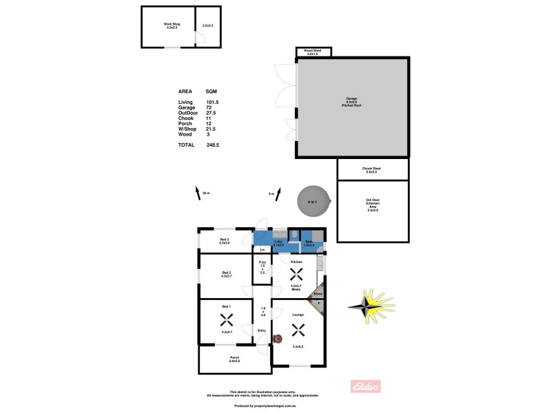 39 Adams Road, Williamstown SA 5351 Floorplan
