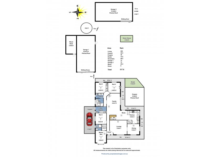 15 Knott Road, Williamstown SA 5351 Floorplan
