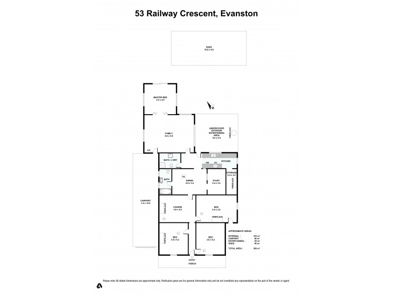 53 Railway Crescent, Evanston SA 5116 Floorplan