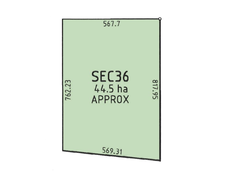 Section 36 Off Swamp Road, Truro SA 5356 Floorplan