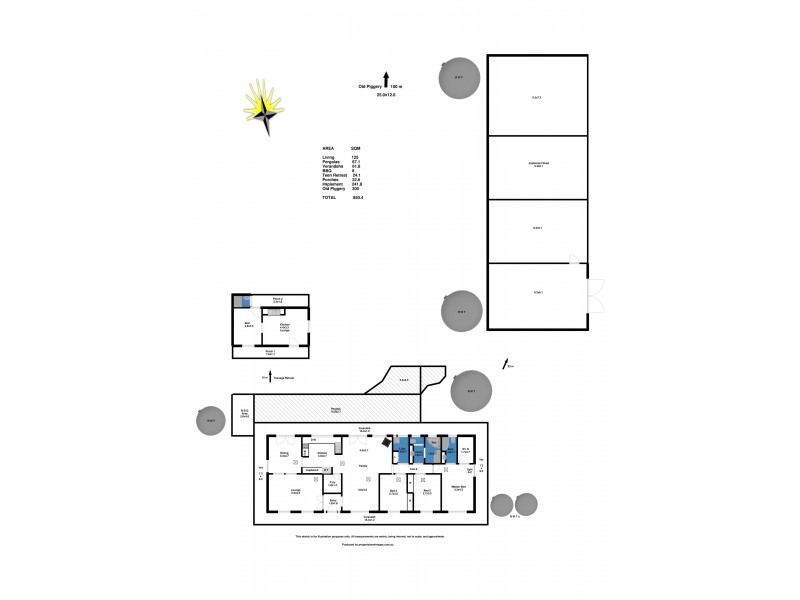 1279 Finch Road, Barabba SA 5460 Floorplan