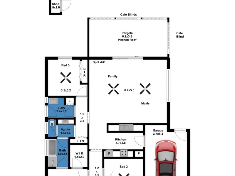 11, 56A Hillier Road, Evanston SA 5116 Floorplan