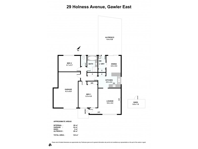 29 Holness Avenue, Gawler East SA 5118 Floorplan