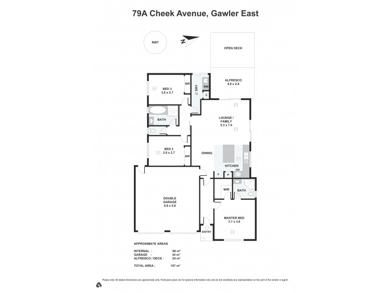 79A Cheek Avenue, Gawler East SA 5118 Floorplan