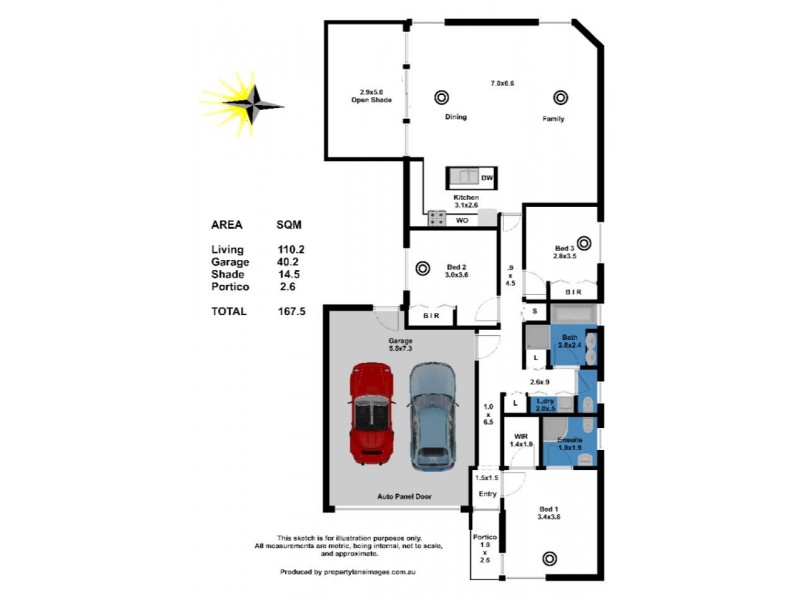 4 Roxburgh Crescent, Blakeview SA 5114 Floorplan