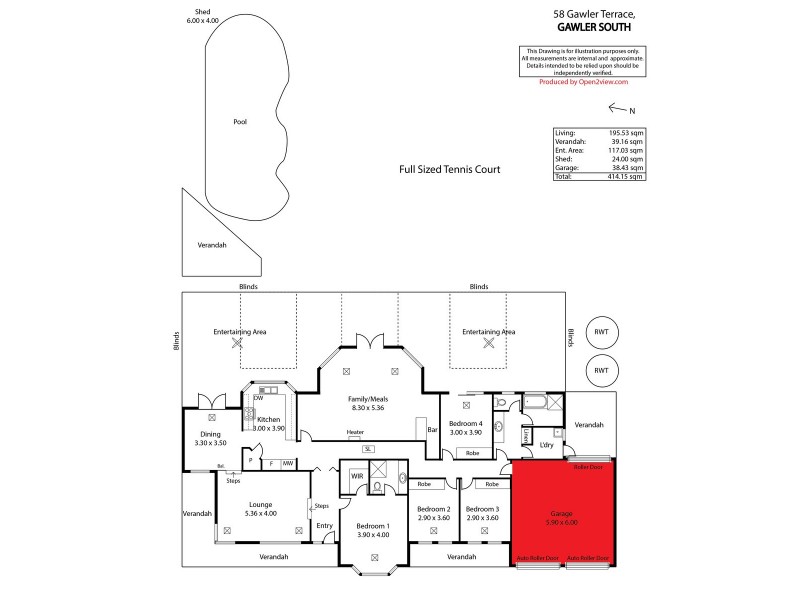 58 Gawler Terrace, Gawler South SA 5118 Floorplan