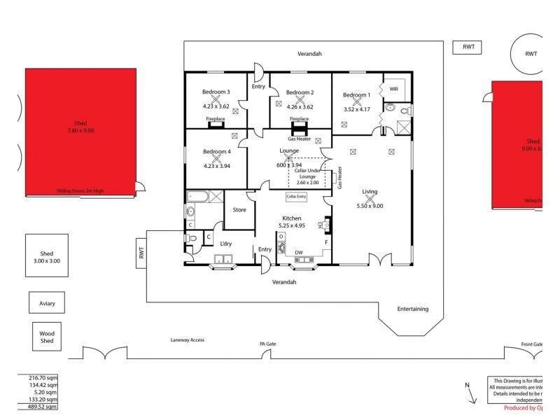 40B Cheek Avenue, Gawler East SA 5118 Floorplan
