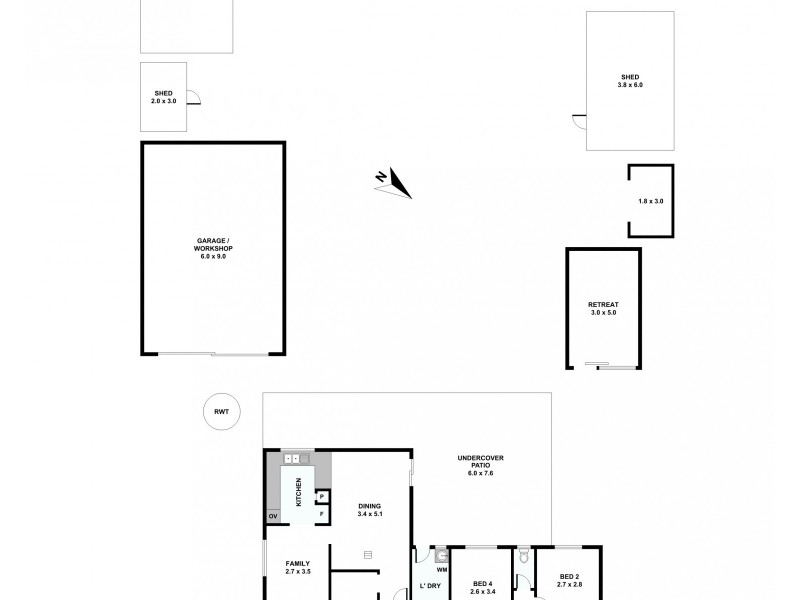 496 Rosedale Road, Rosedale SA 5350 Floorplan