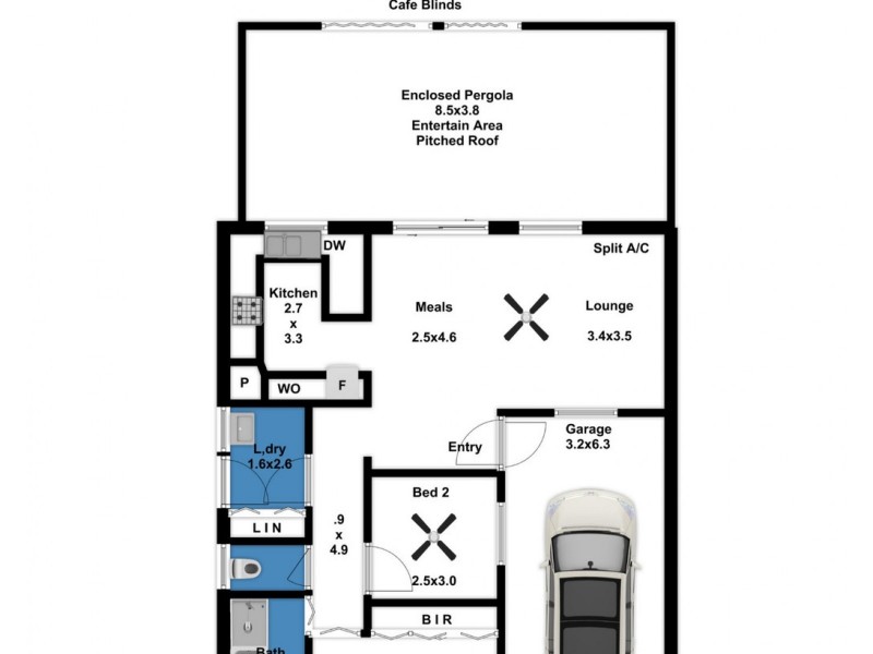 2/20 Redbanks Road, Willaston SA 5118 Floorplan