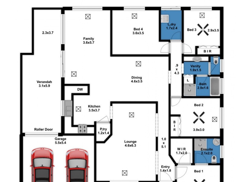 20 Ames Drive, Evanston Park SA 5116 Floorplan