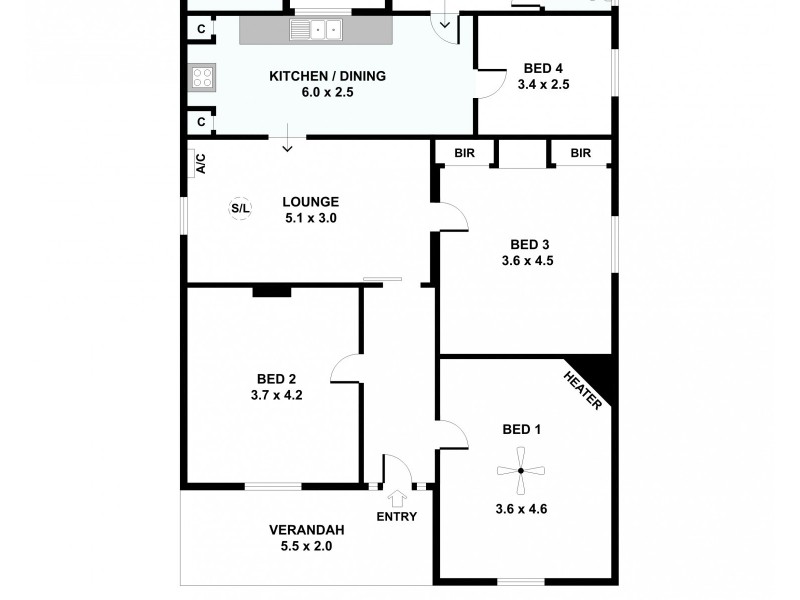 46 Main North Road, Willaston SA 5118 Floorplan