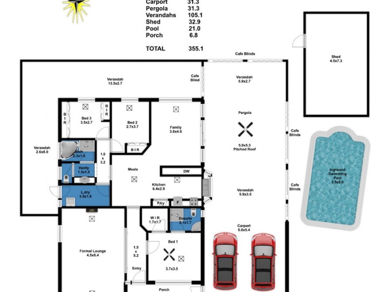 11 John Murray Drive, Williamstown SA 5351 Floorplan